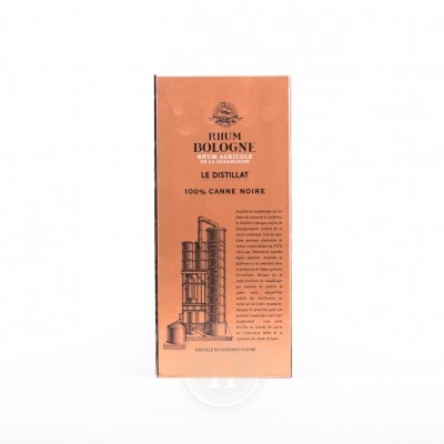 Rhum Blanc Le Distillat 100% Canne Noire - Bologne